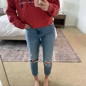 Abercrombie Skinny High Rise Ankle